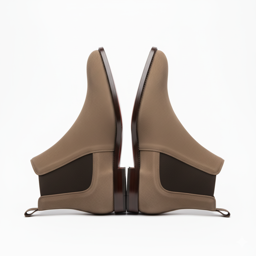 The Nomad: Taupe Suede Chelsea Boot