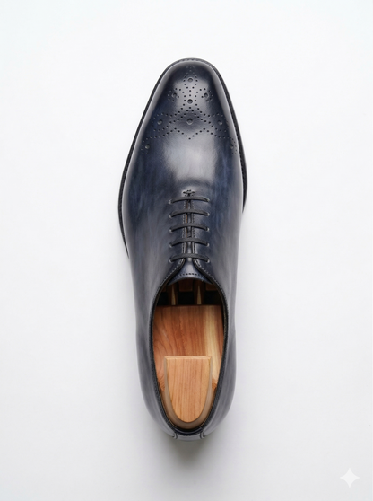 The 'Azzurro' Oxford Brogue by Aurelio
