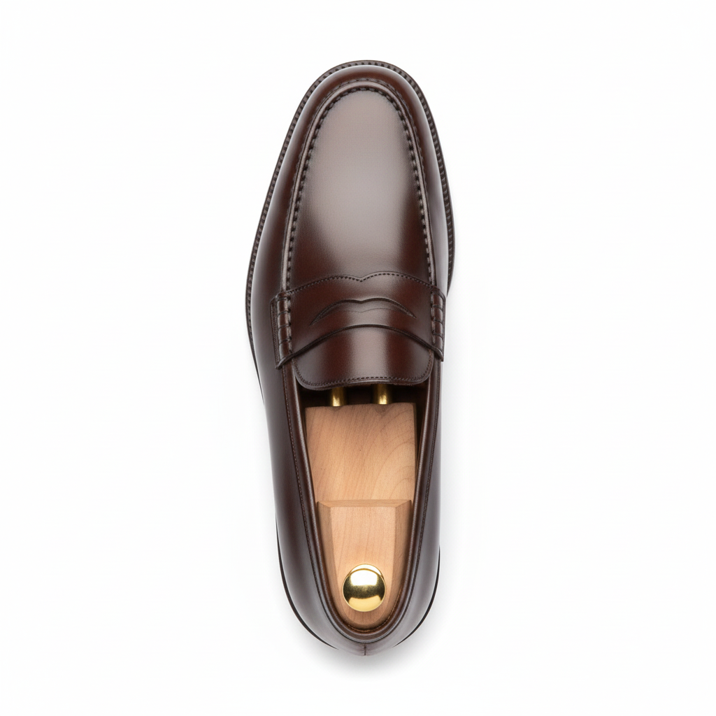 The Onyx Vanguard | Sculpted Penny Loafer