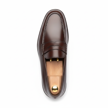 The Onyx Vanguard | Sculpted Penny Loafer