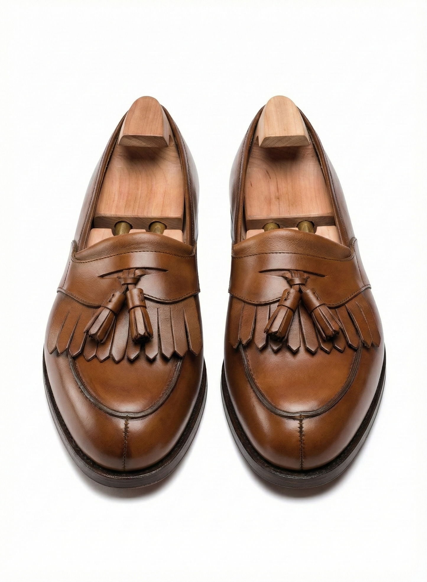 The Lorenzo Kiltie Loafer | Burnished Cognac