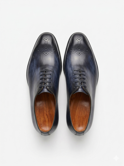 The 'Azzurro' Oxford Brogue by Aurelio