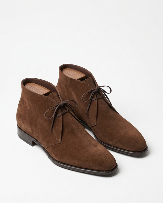 The Emberwood Suede Chukka | Aurelio