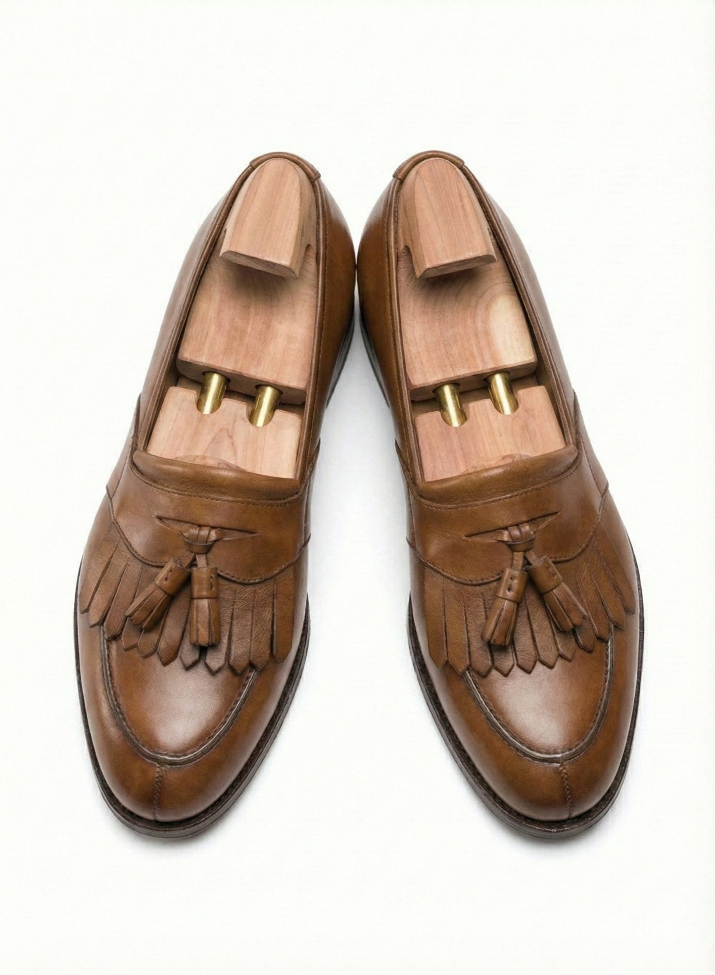 The Lorenzo Kiltie Loafer | Burnished Cognac
