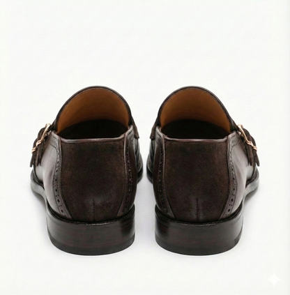 Artisan Kiltie Monk Strap | Espresso Brown