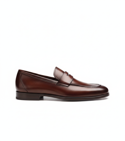 The Heritage Penny Loafer | Antique Mahogany Calfskin