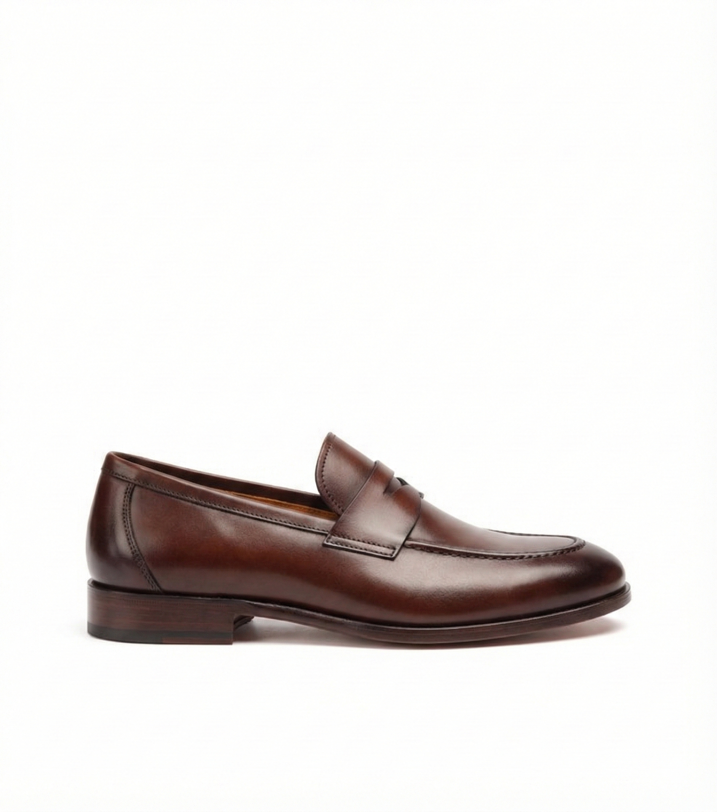 The Heritage Penny Loafer | Antique Mahogany Calfskin