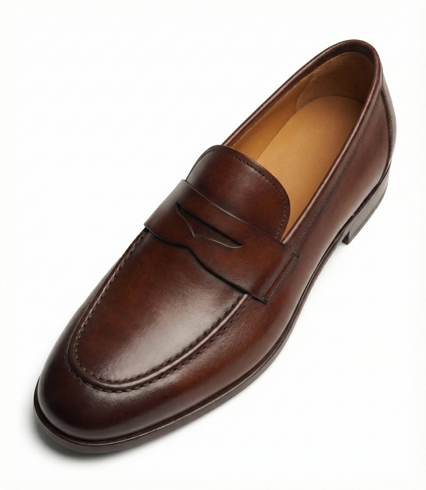 The Heritage Penny Loafer | Antique Mahogany Calfskin