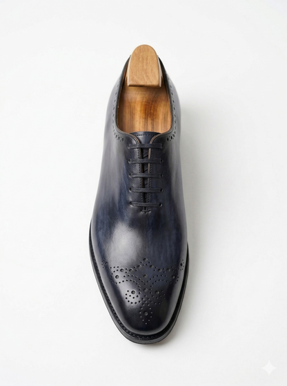 The 'Azzurro' Oxford Brogue by Aurelio