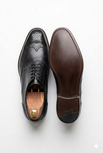 The Aurelio 'Nero Sovereign' Brogue