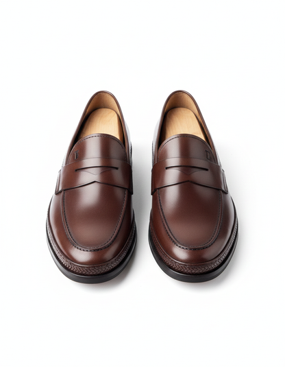 The Onyx Vanguard | Sculpted Penny Loafer
