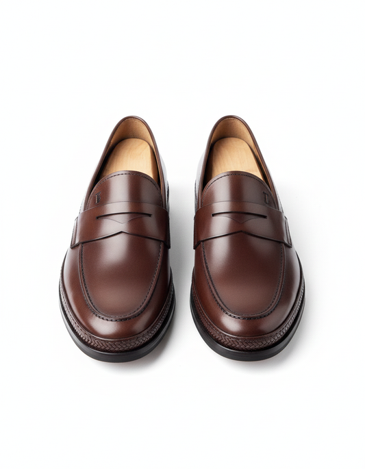 The Onyx Vanguard | Sculpted Penny Loafer