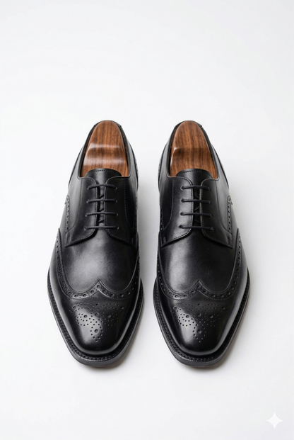 The Aurelio 'Nero Sovereign' Brogue