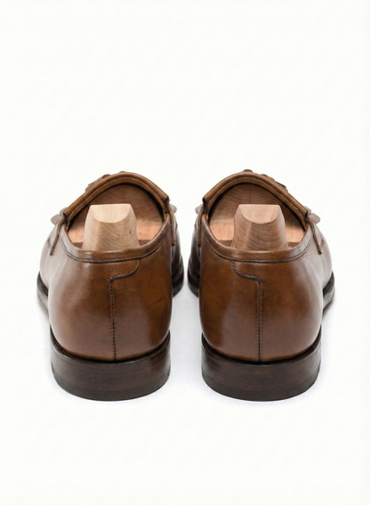 The Lorenzo Kiltie Loafer | Burnished Cognac