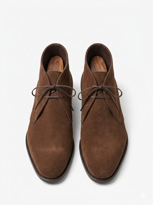 The Emberwood Suede Chukka | Aurelio