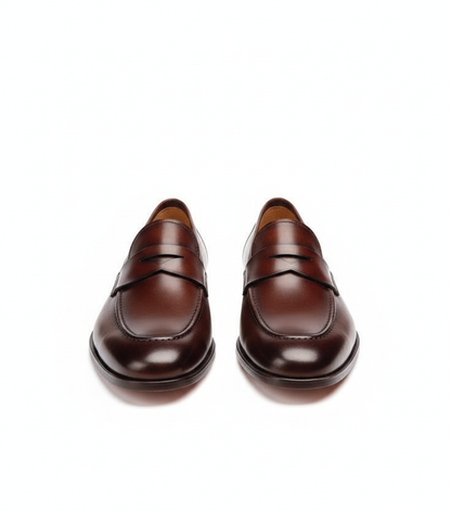 The Heritage Penny Loafer | Antique Mahogany Calfskin