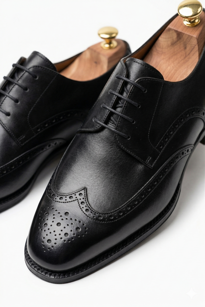 The Aurelio 'Nero Sovereign' Brogue