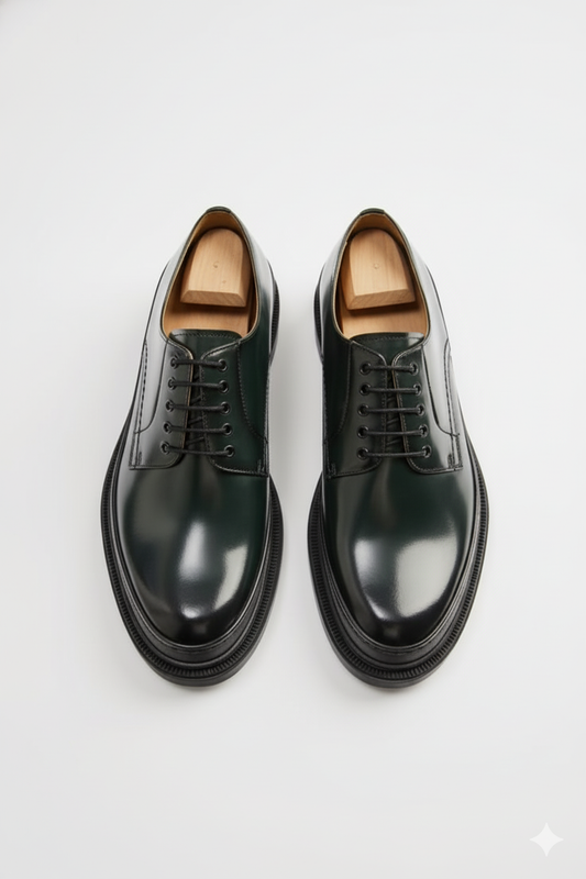 The Veridian Diplomat | Italian Calfskin, Lug Sole
