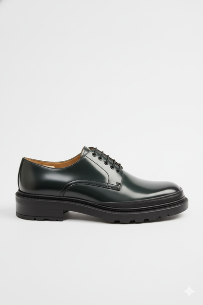 The Veridian Diplomat | Italian Calfskin, Lug Sole