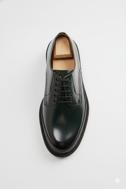 The Veridian Diplomat | Italian Calfskin, Lug Sole