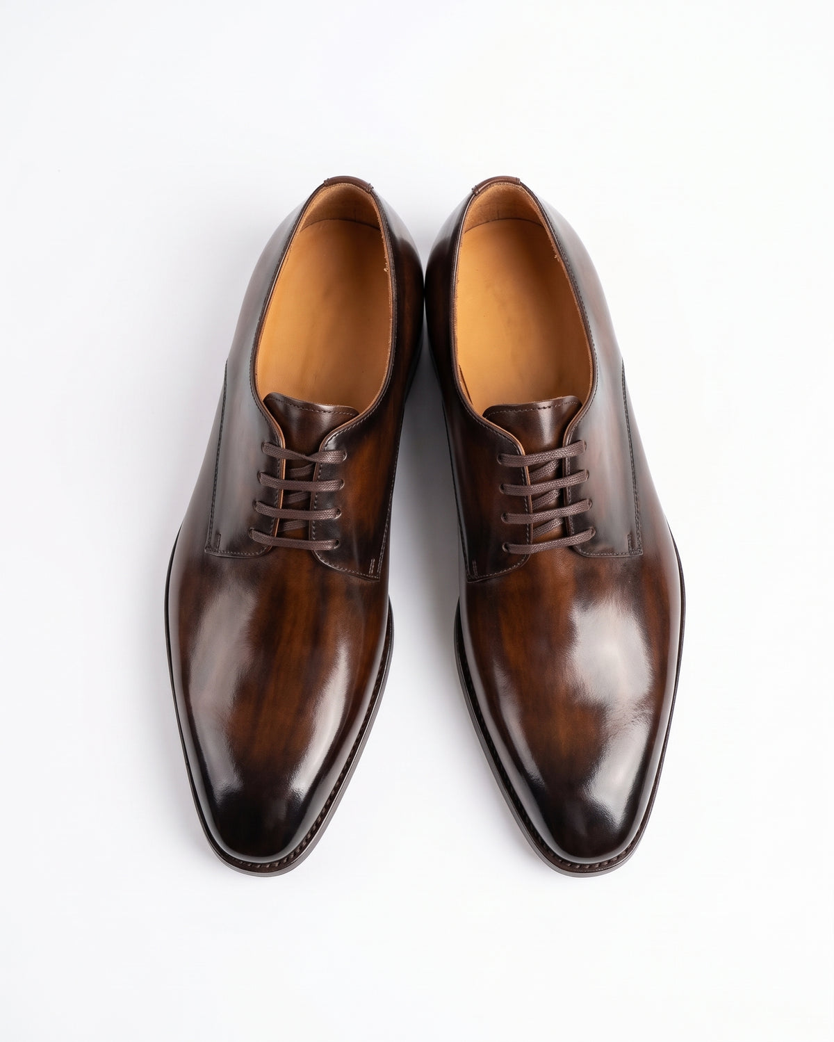The Veridian Derby: Versatile Sophistication, Handcrafted in Brown Leather