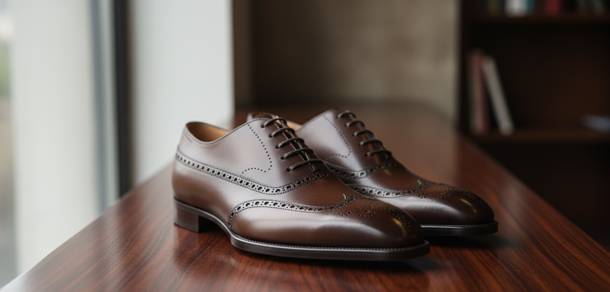 Elegant Brown Brogue